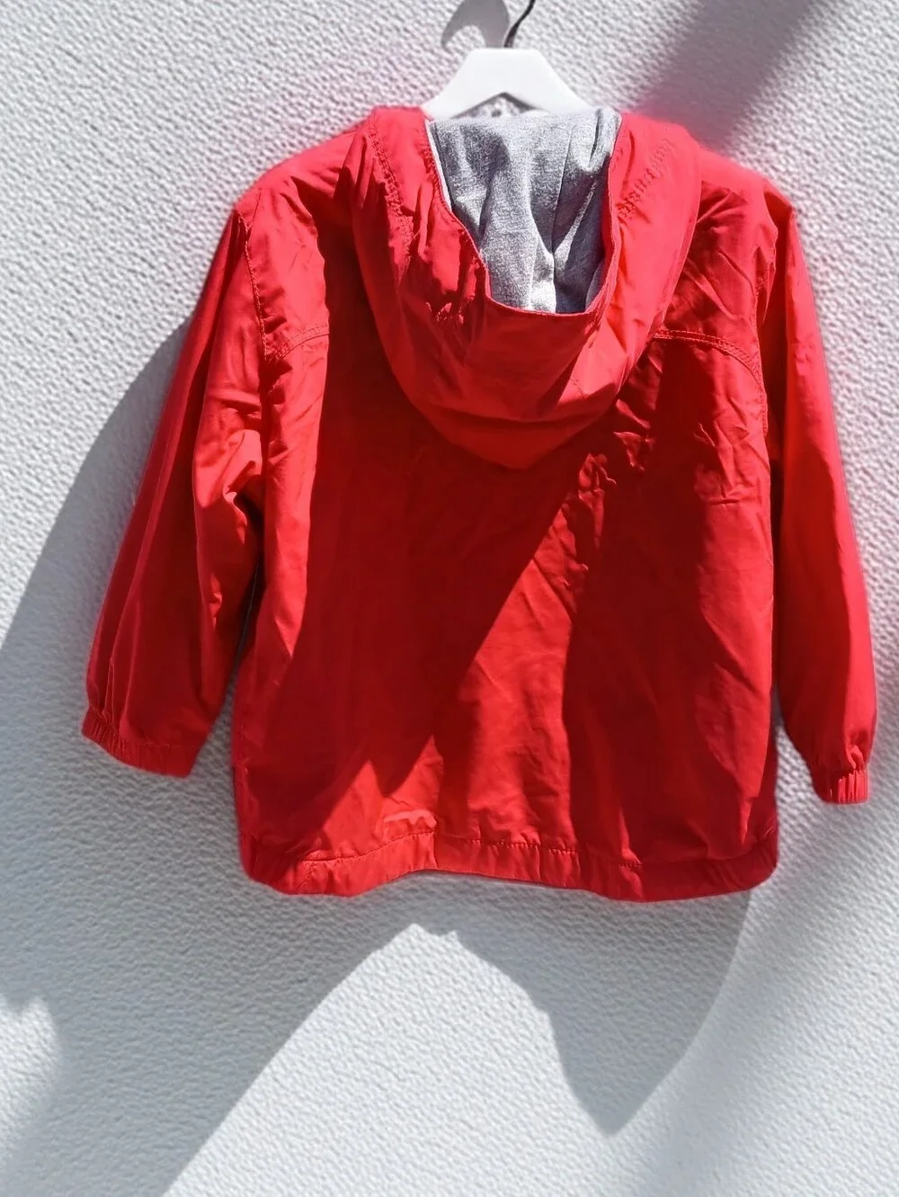 Gap Jersey Lined Red Windbreaker 2T